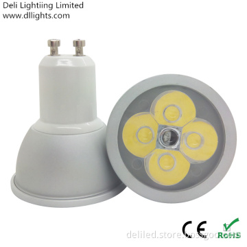 GU10 AC85-265V Dimmable 5W LED Spotlight